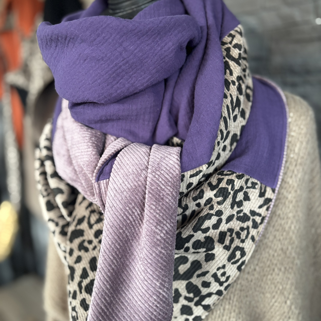 Écharpe Fauve Parme 