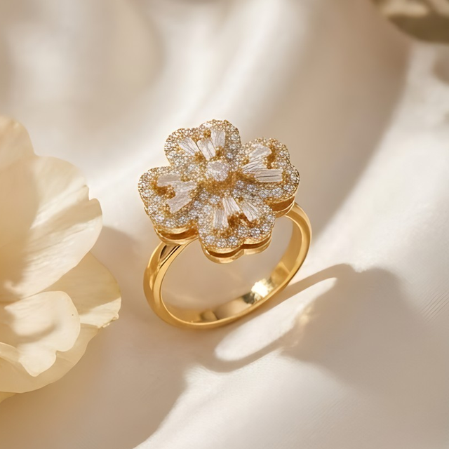 🌸 Bague Anti-Stress Rotative Lison 🌸
