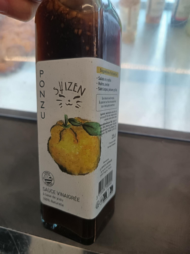 Ponzu sauce au yuzu