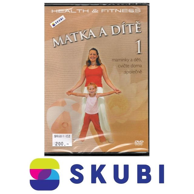 DVD Matka a dítě 1 - maminky a děti, cvičte doma společně - Healt &amp; Fitness