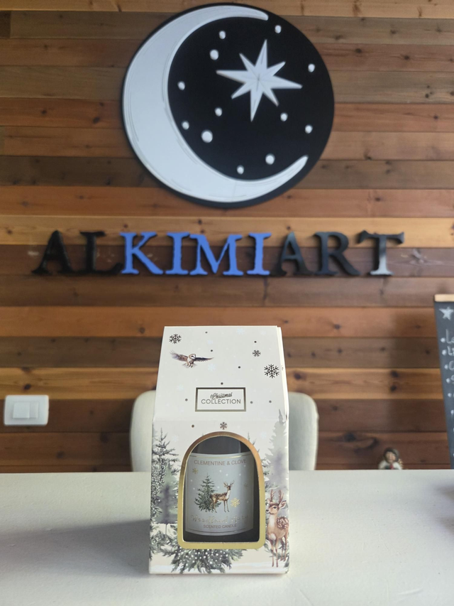 Vela en caja especial Navidad