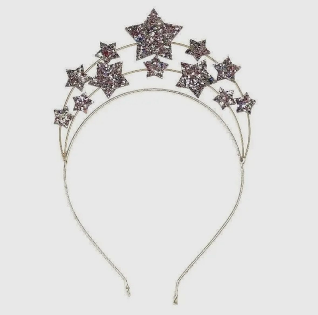 Star headband fairies in the garden