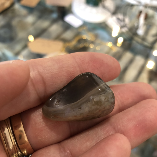 Pierre roulée agate du botwana Qualité extra 