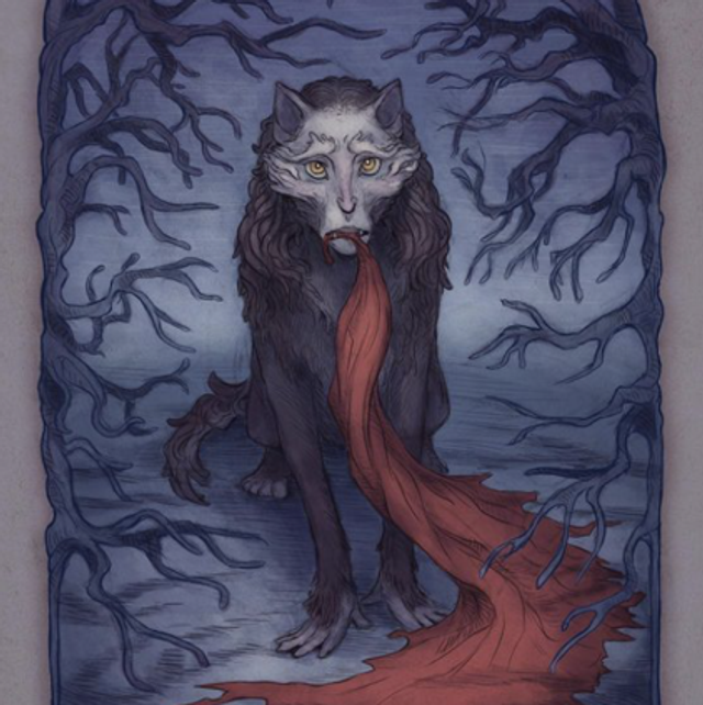 Werewolf Child - Small Print  