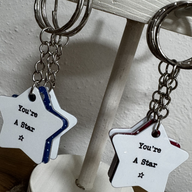 You're a Star Keyring