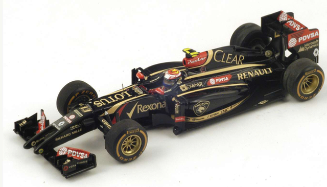 Lotus E22 Renault P. Maldonado GP Malaysian 2014 Spark 1:43 Formel 1