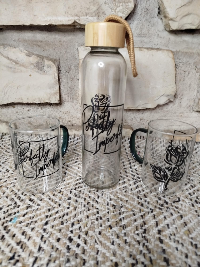 Mug &amp; bouteille perfect imperfect 