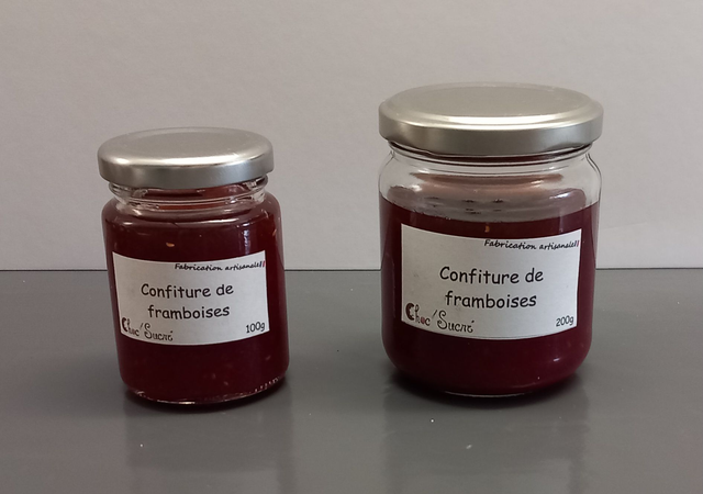 Confiture de framboises
