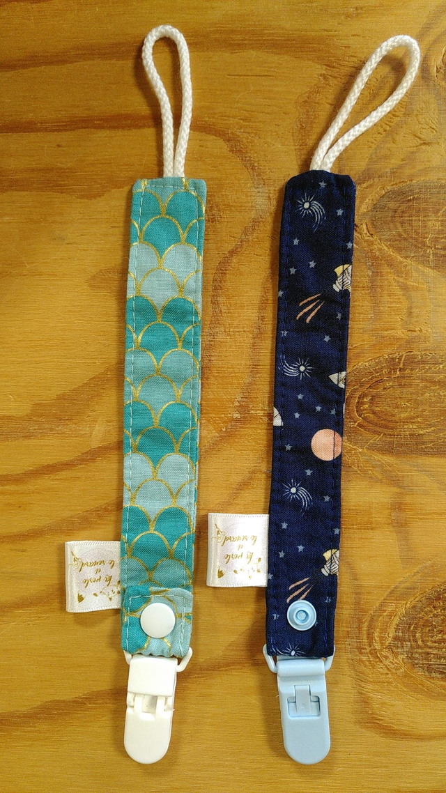 Perle et le Renard - Attache tétine