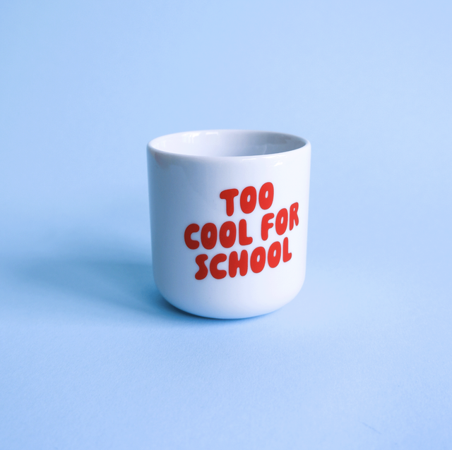 Too cool for school Becher | rot | Tinyday