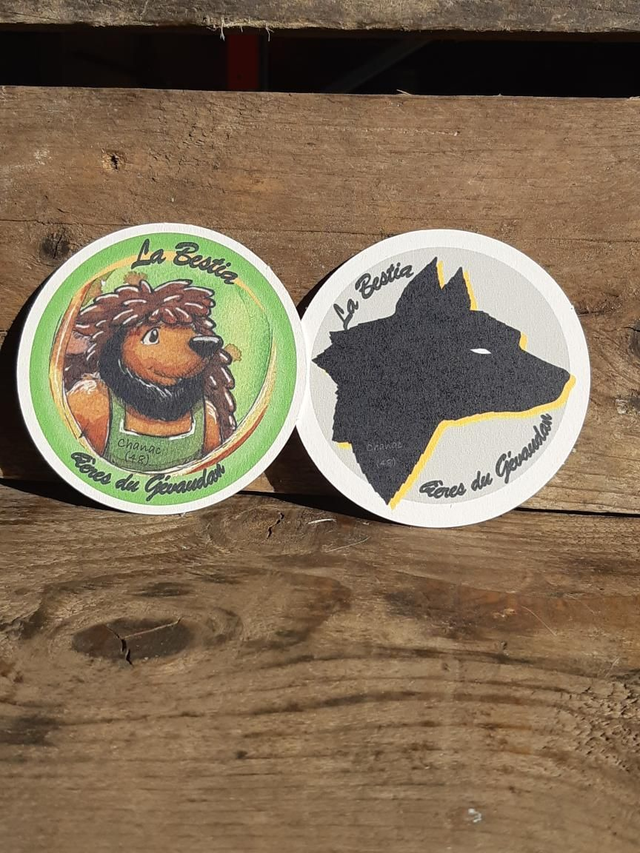 Sous bocks recto verso