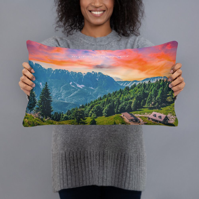  Cuscino Monte Tersadia sunset 