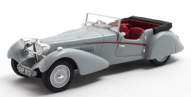 Bugatti T57SC Sports Tourer Vandan Plas Chassis #57541 1963 grey 1993 Matrix 1:43