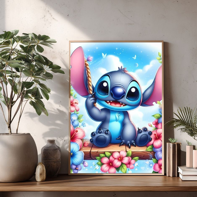 Affiche Stitch