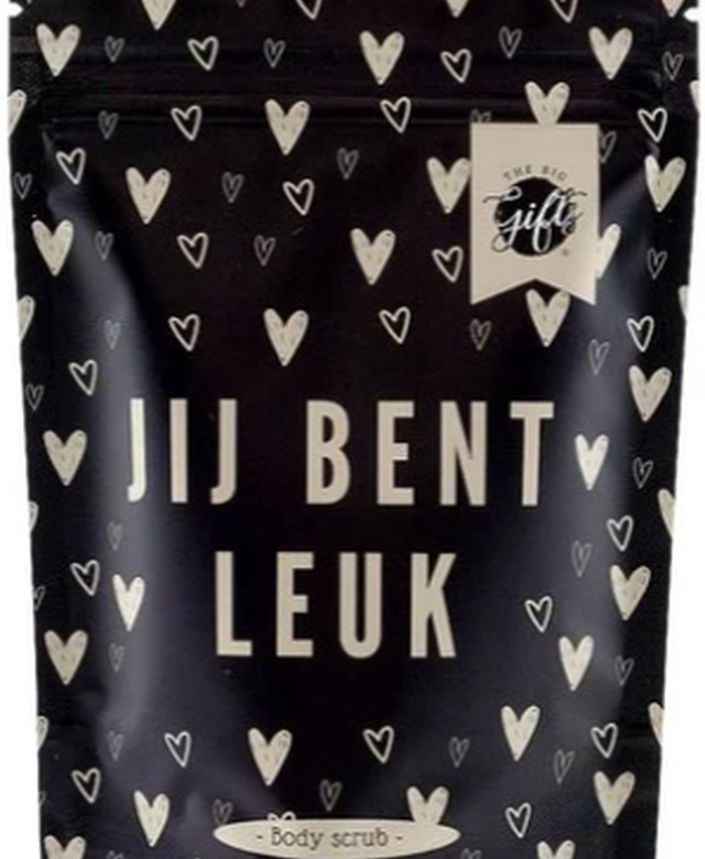 Bodyscrub jij bent leuk