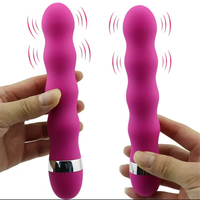 Consolador vibrador portátil