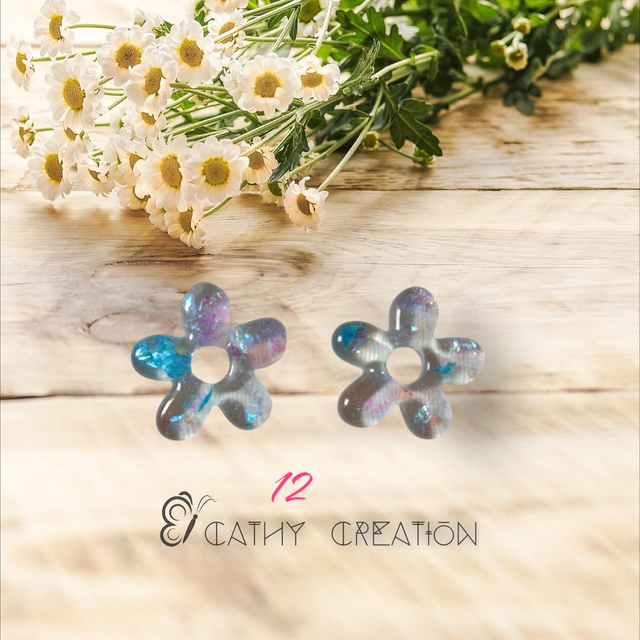 Boucles d'oreilles interchangeables 