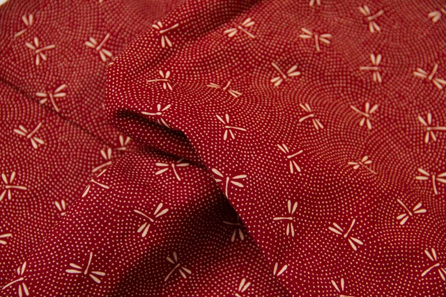 Libélulas Rojo Granate 50x55 cm