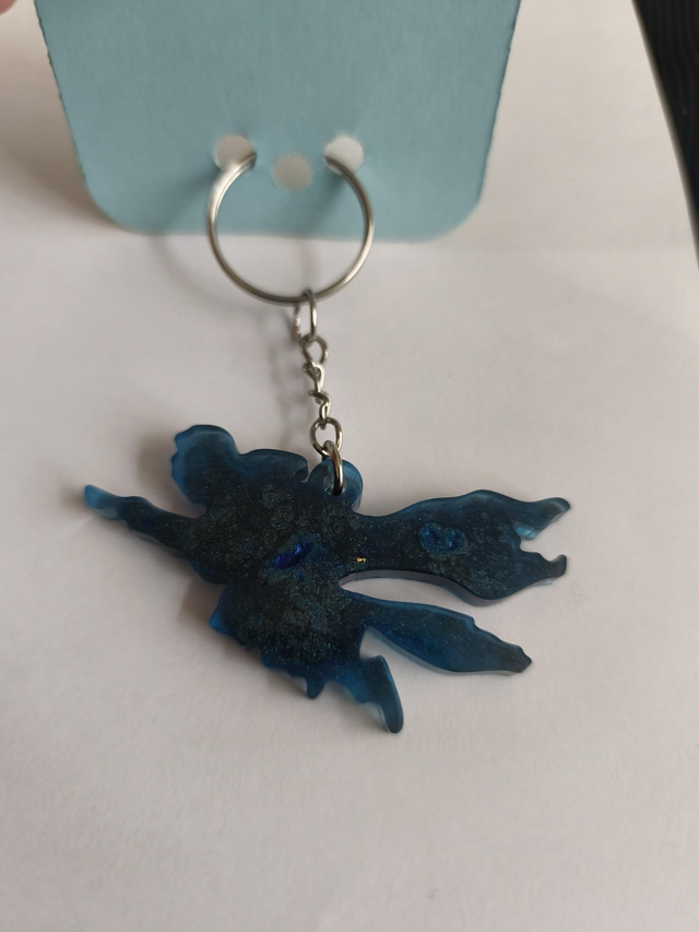 Porte-clé homme volant caméléon 