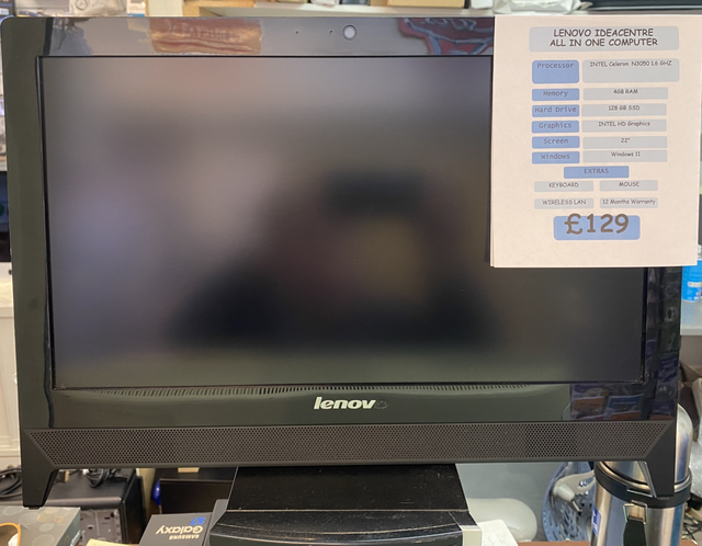 Lenovo All in one computer
