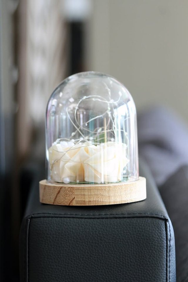 Cloche fleur de soie