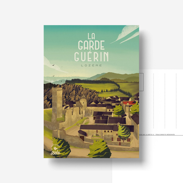 Carte Postale LA GARDE-GUÉRIN