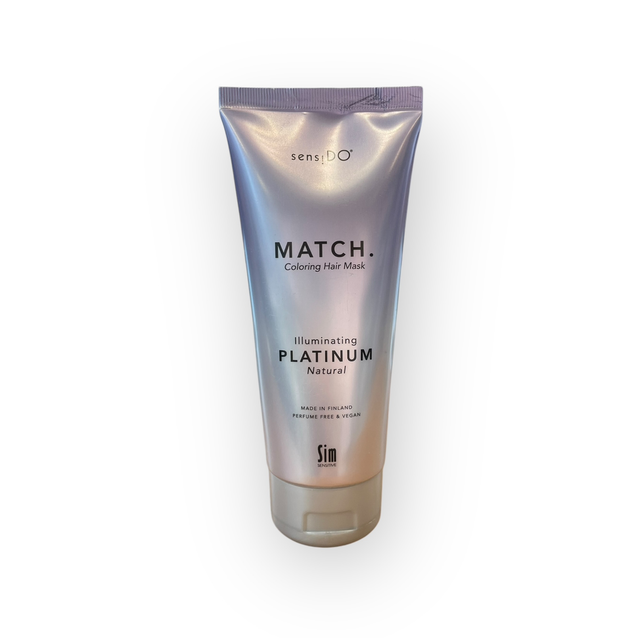 Sim MATCH Illuminating platinum natural coloring hair mask hiusnaamio 200ml