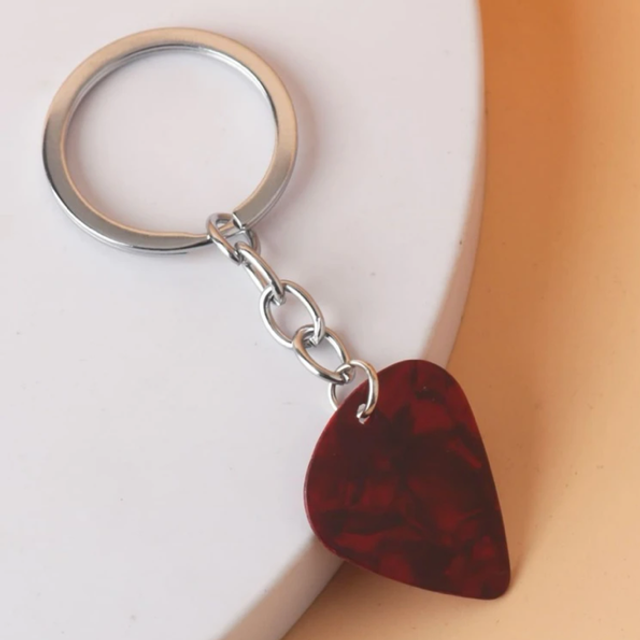 Porte-clés - médiator - Guitare - basse