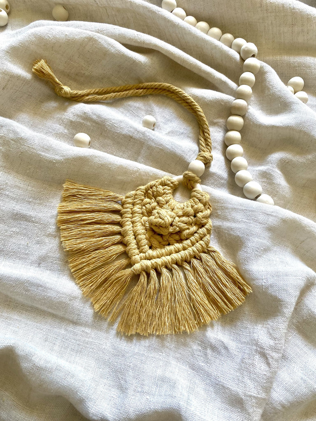 Mini-suspension collection Savana - Moutarde