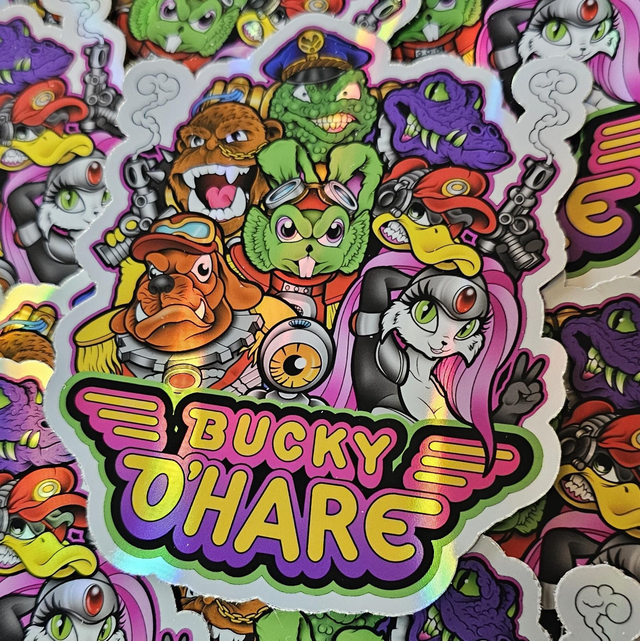 Bucky sticker 