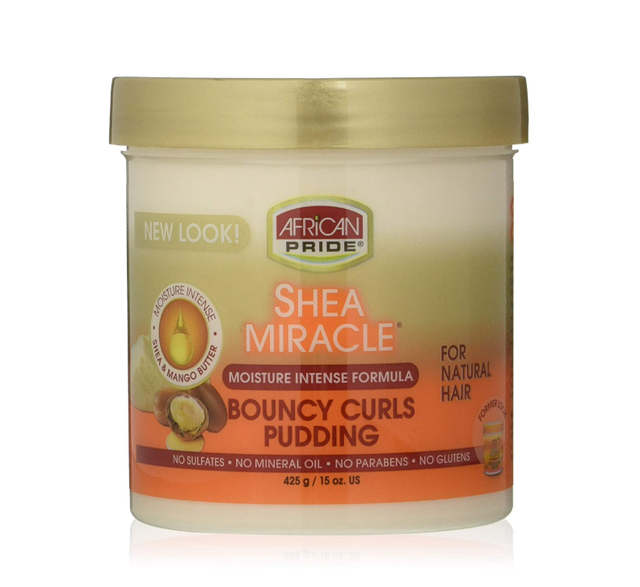 African Pride Shea Miracle Bouncy Curls Pudding 15 oz