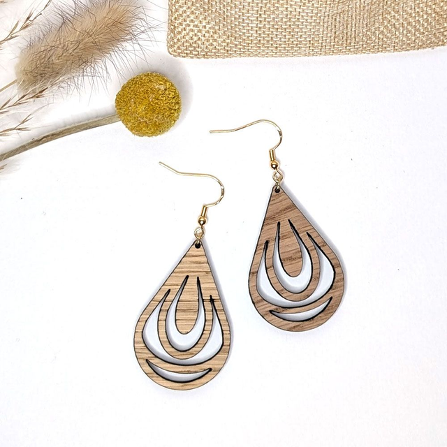 Boucles d’oreilles Wave