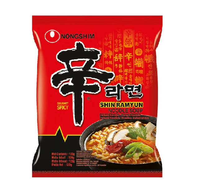 noodles coreano shin 辛拉面