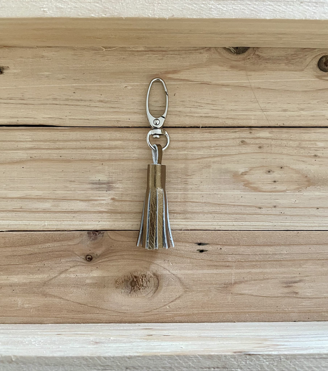 Pompon doré métallisé