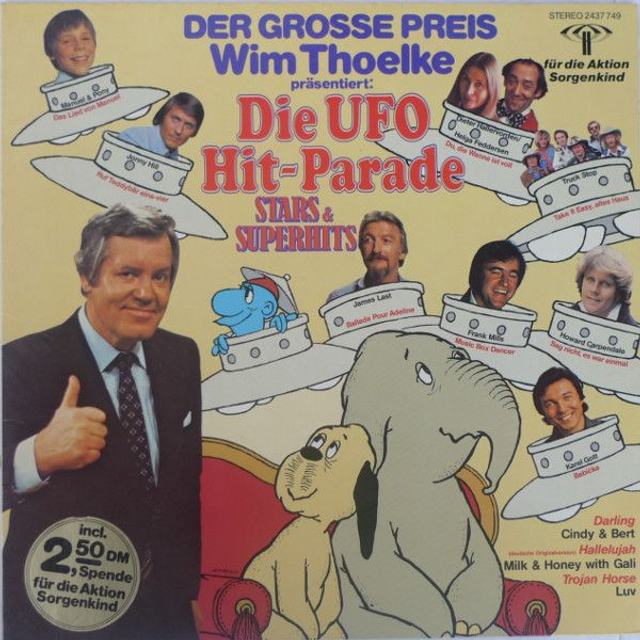 Various – Der Grosse Preis - Wim Thoelke Präsentiert: Die UFO Hit-Parade LP