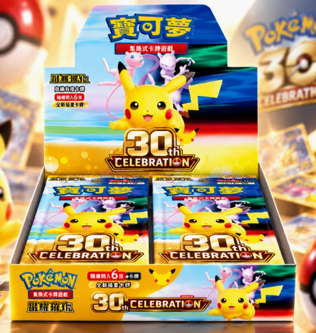 Pokémon TCG 30th Anniversary Celebration – Caja de Sobres Edición China