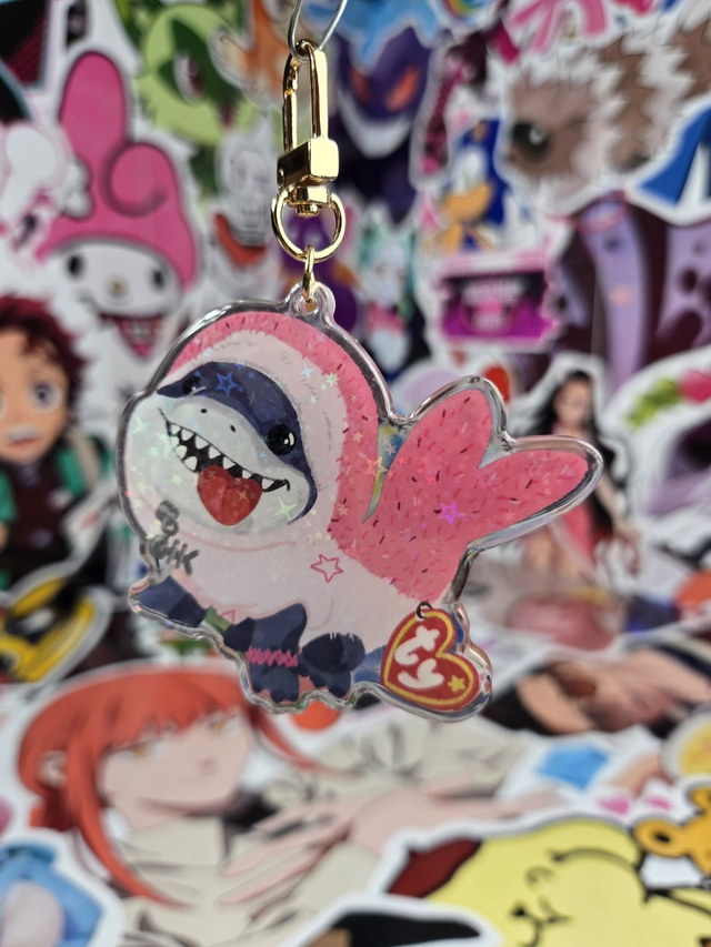 Jeff The Landshark Keychain