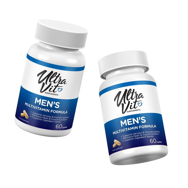 UltraVit Men’s Multivitamin Formula 60 caplets