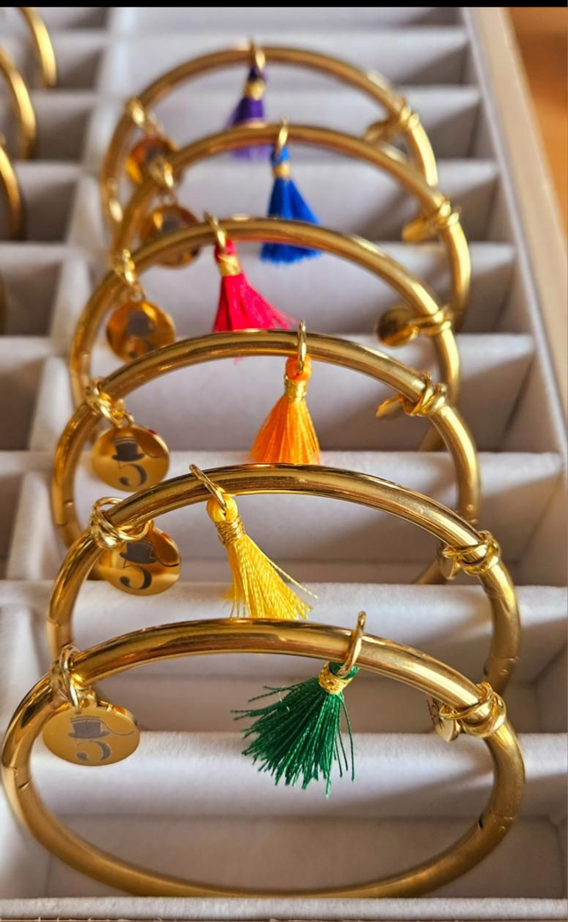 Joncs conscrits doré pendentif gibus 5