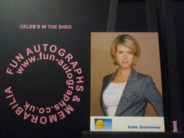 Kate Garraway Authentic Autographed GMTV 6x4 Cast Card (1)