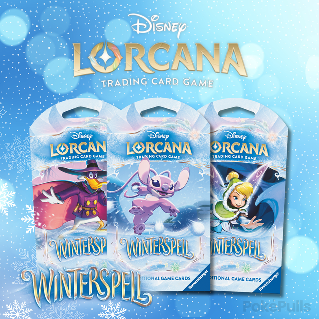 Disney Lorcana: Winterspell - Sleeved Booster (julkaisu 20.2.2026)