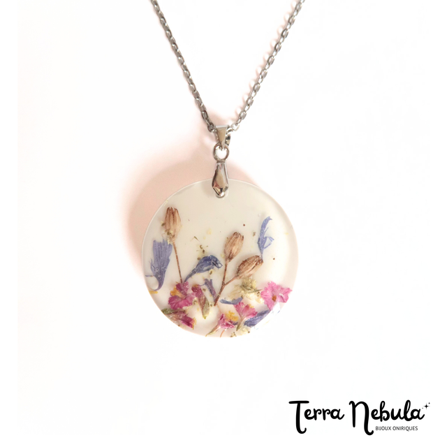 Collier Fleuri Symphonie pastorale | CO126F