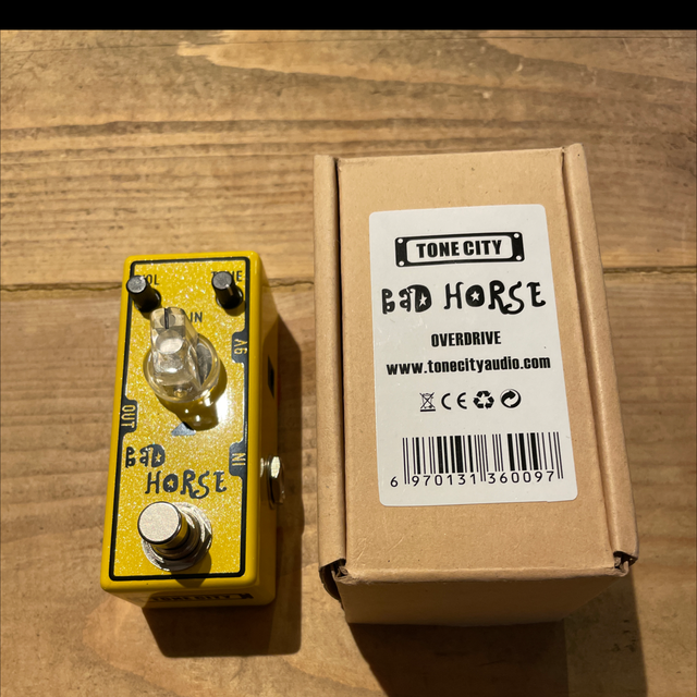 TONE CITY BAD HORSE OVERDRIVE PEDAL - Pre Owned