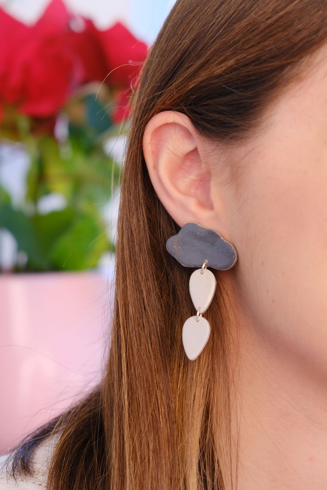 boucles à clips #05 - PLUIE