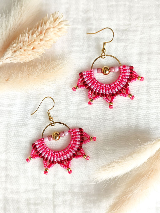 Boucles d'oreilles "KEMI" - Doré