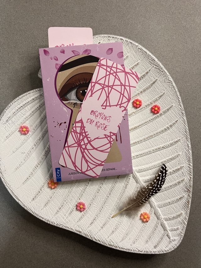 Marque-pages "Broyons du Rose"
