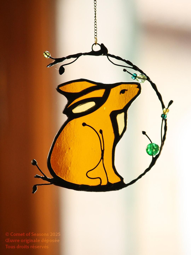 Le petit lapin goguenard 