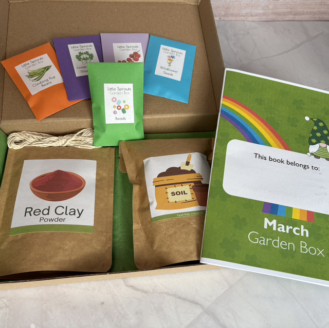 March Garden Activities Box