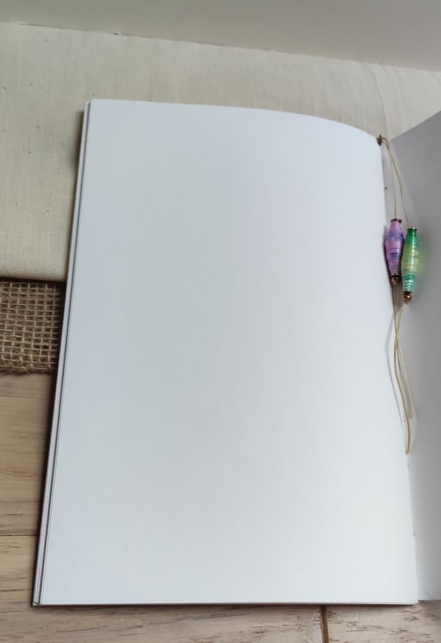 Carnet peint esprit romantique