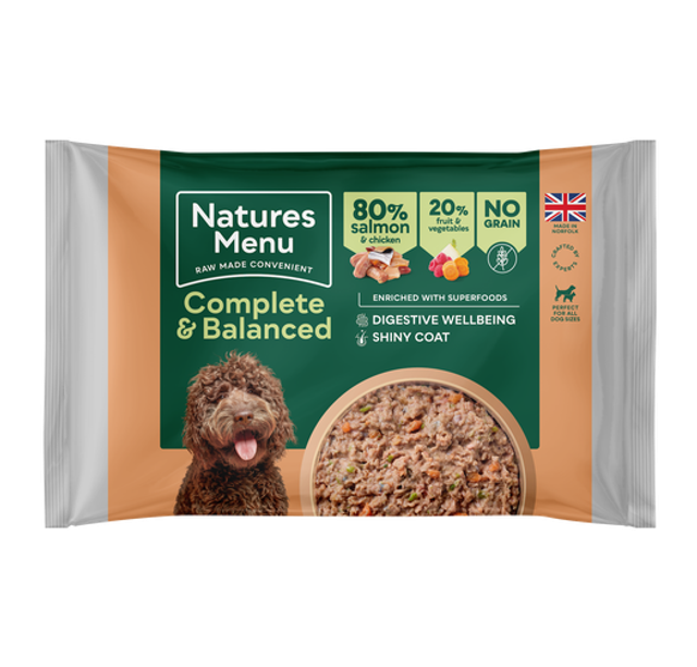 Complete &amp; Balanced 80/20 80% Salmon &amp; Chicken Block